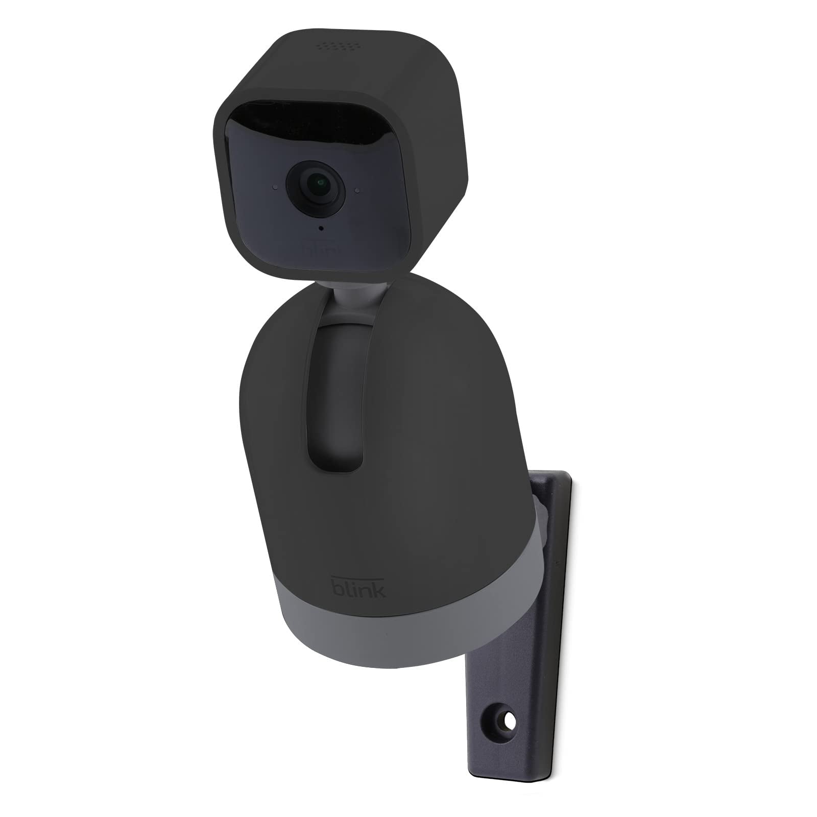 Lefxmophy Wall Mount Compatible For Blink Mini Pan Tilt Mount For Ceiling Mounting Kit 180 Degree Adjustable (Black)